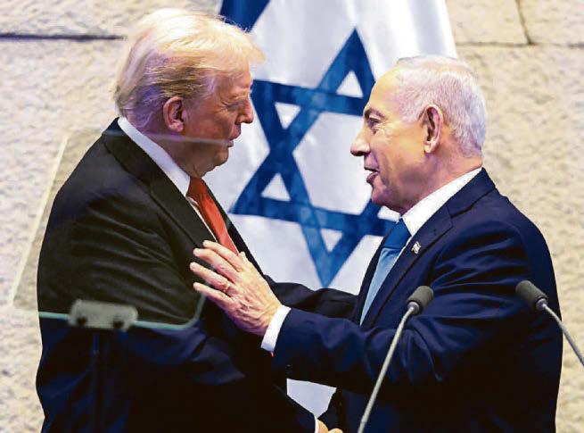 Hostages home at last as Trump hails 'an historic new dawn for the Middle East' and calls for an 'everlasting peace'