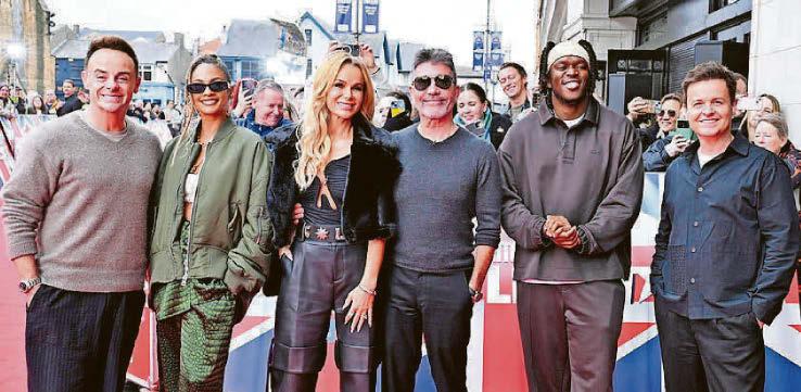 Amanda dares it well as BGT team arrives for TV auditions