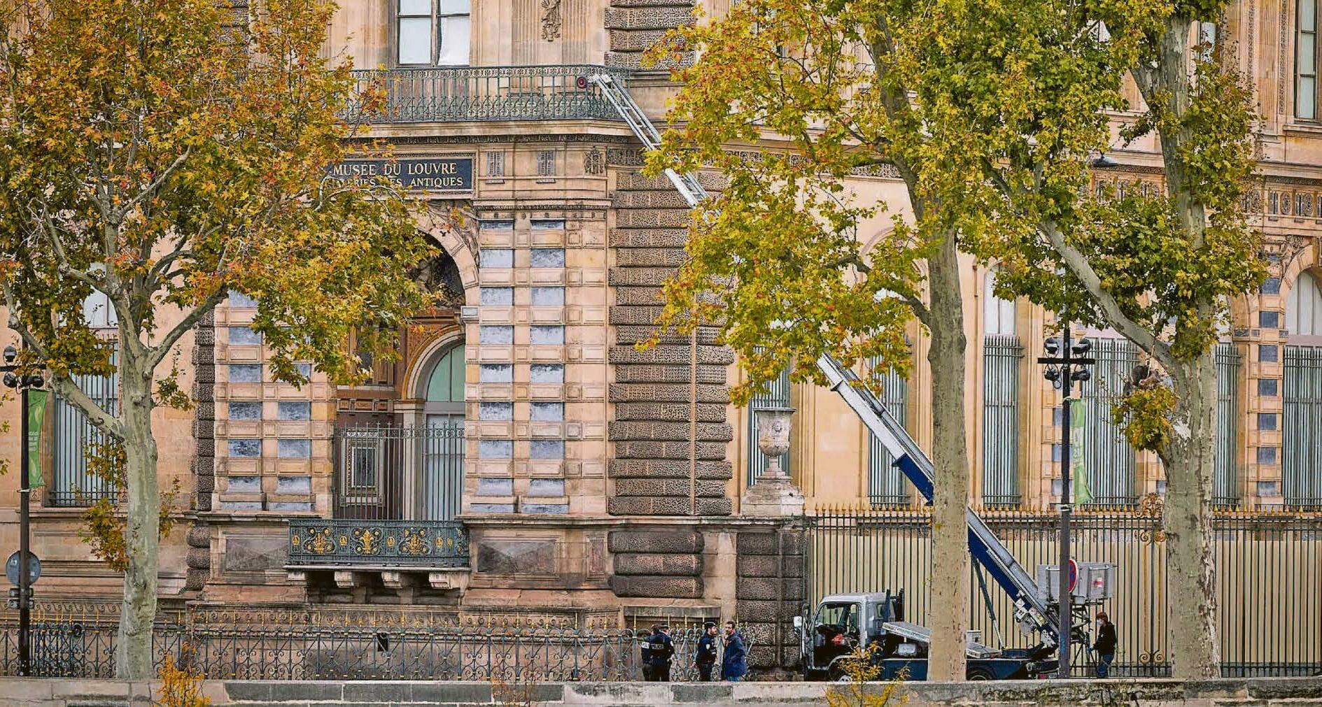 Priceless treasures of Louvre looted in seven minutes with a ladder, cutters and scooters