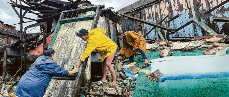 At least 30 dead as Melissa wreaks havoc