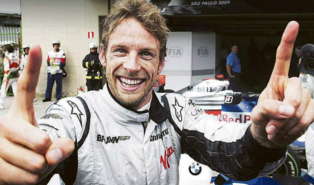 WORLD BEATER JENSON TAKES CHEQUERED FLAG