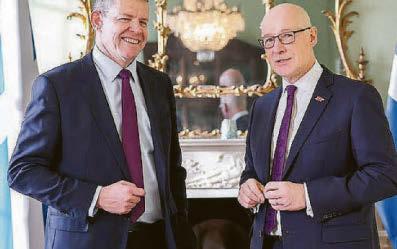 Swinney accused of plotting UK split – with Wales