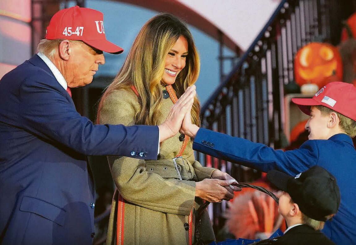 The Trump-kins are out for Halloween!