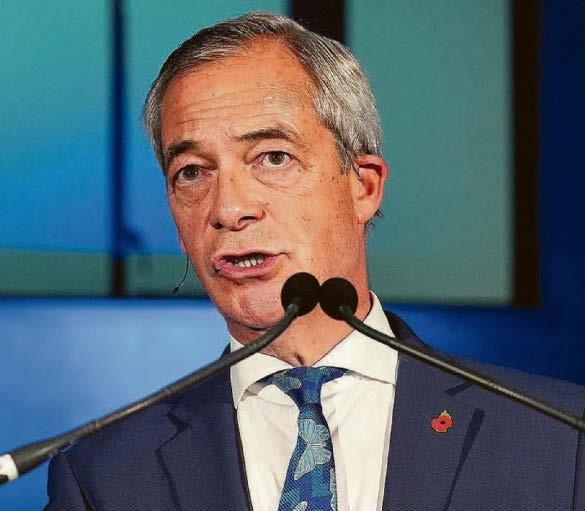 Farage tears up £90bn tax cuts in quest for credibility
