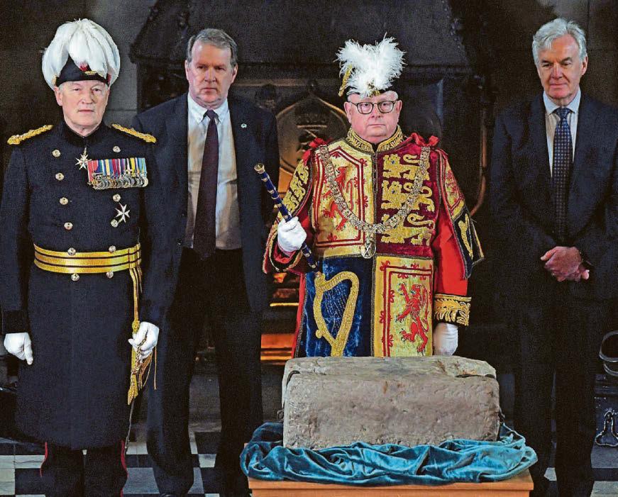 Academic reveals fate of Stone of Destiny pieces