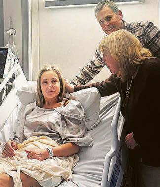 'Surgery went well' Amy tells fans
