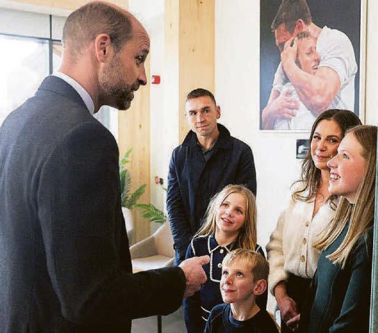 William: 'Your father was incredibly a very special man'