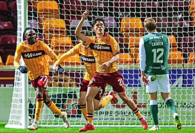 WELL UP FOR IT AS HIBS ARE SWEPT ASIDE