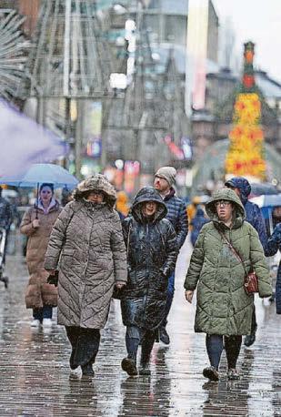 Rain is set to sweep in