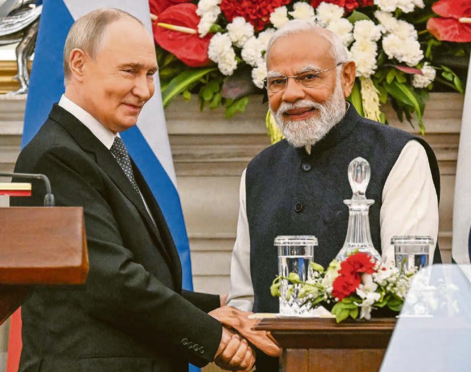 Putin's pledge to defy Trump over India oil