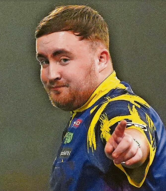 Champ Luke puts foot down to start journey