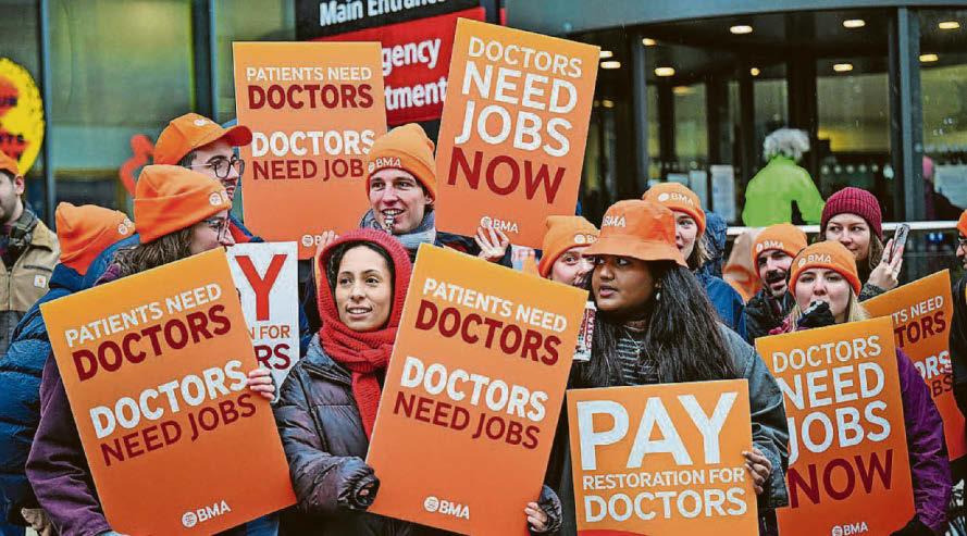 Doctor strike threat adds to 'timebomb' for cancer patients