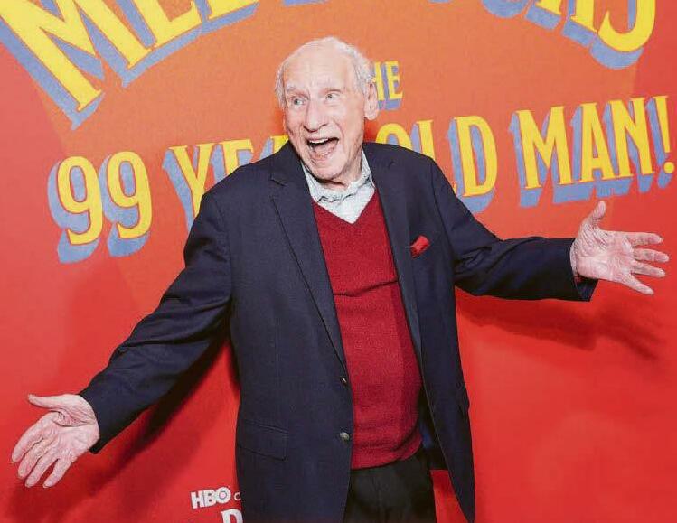Mel marks eight decades of laughs