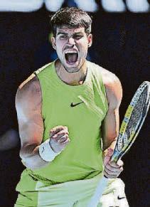 CARLOS IS TEED OFF AT ROGER