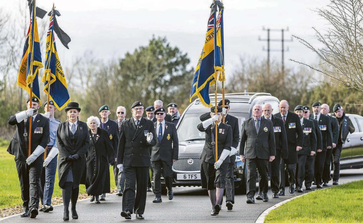 Funeral farewell fit for D-Day hero
