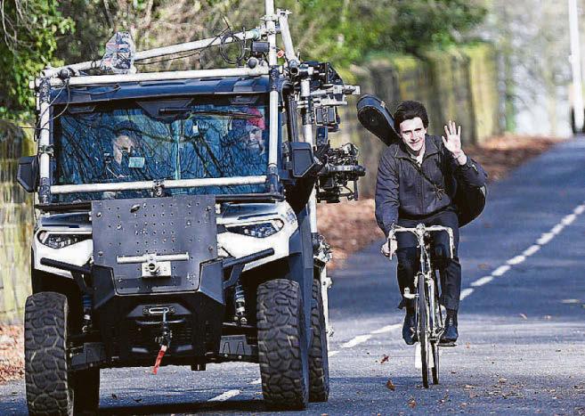 He's got a ticket to ride...Paul as Paul