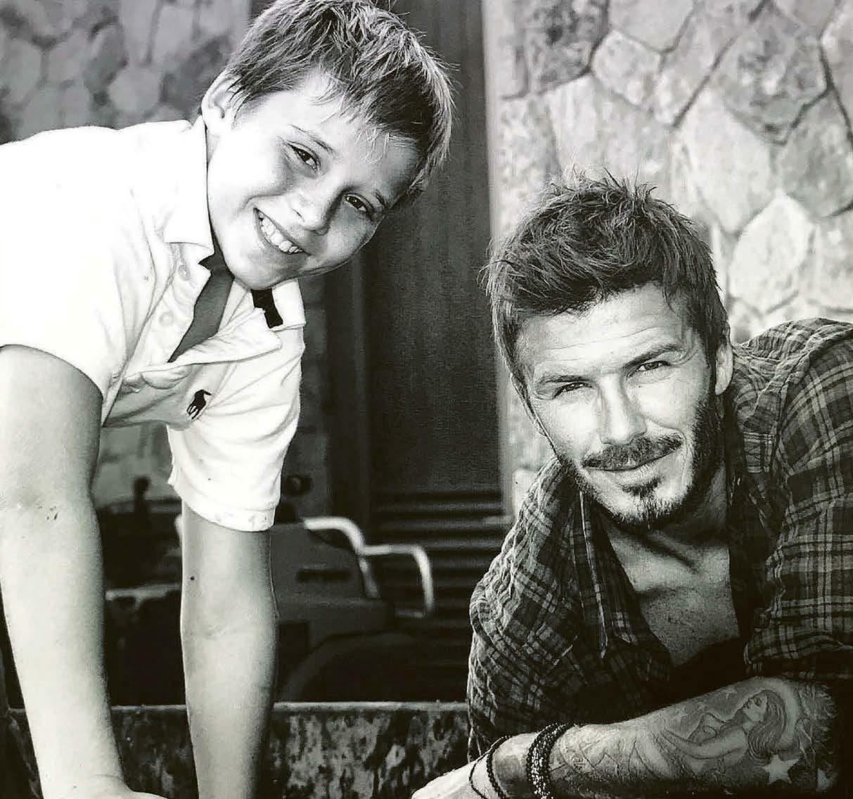 Beckhams love estranged son without question