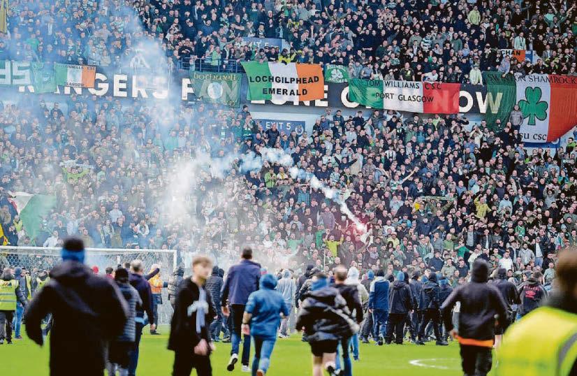 Top cop slams Old Firm clubs for 'failing to condemn violence'