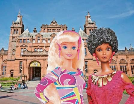 Barbie's dolled up for life story at Glasgow exhibition