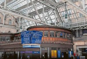 Glasgow station re-opens after inferno horror