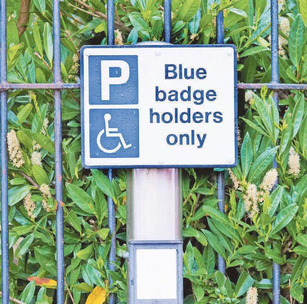 Disabled driver's fine mess at station