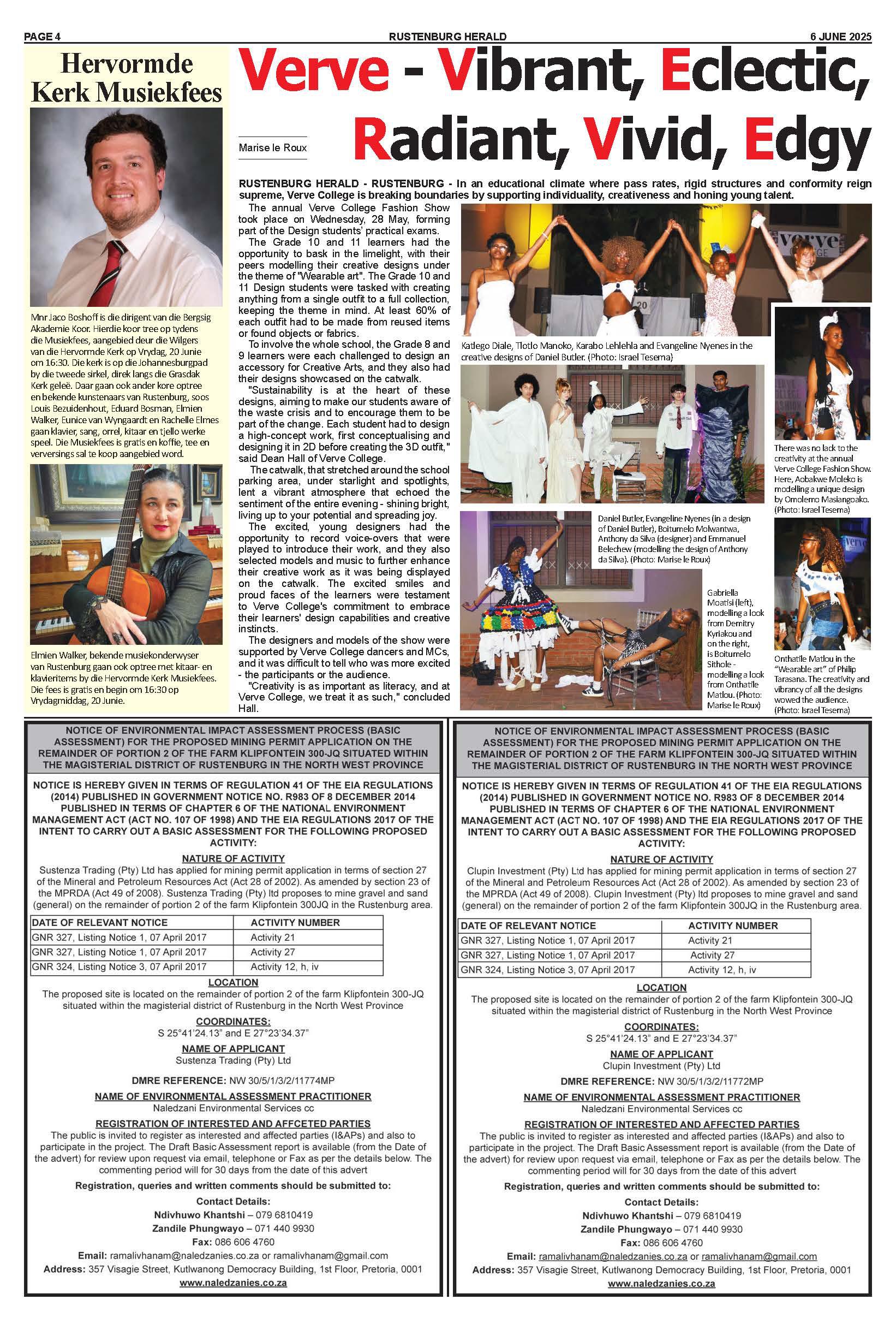 Verve - Vibrant, Eclectic, Radiant, Vivid, Edgy