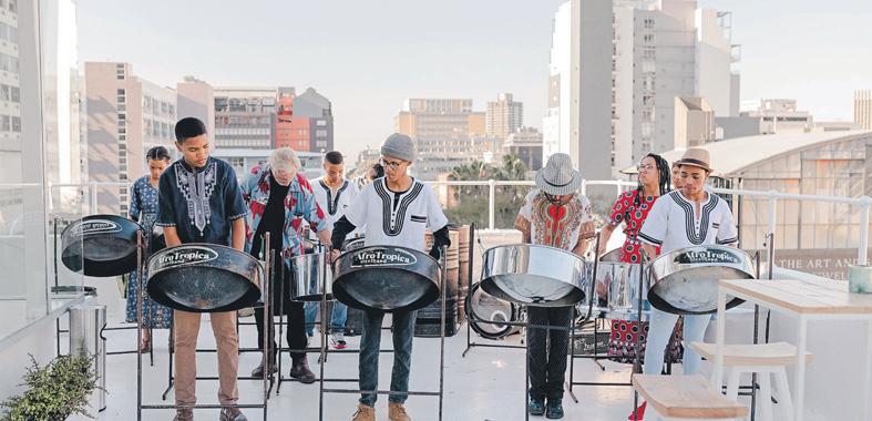 Steelband festival at Baxter