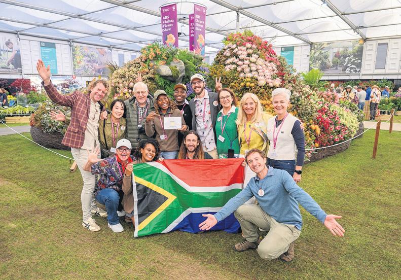 SA bags gold at Chelsea flower show