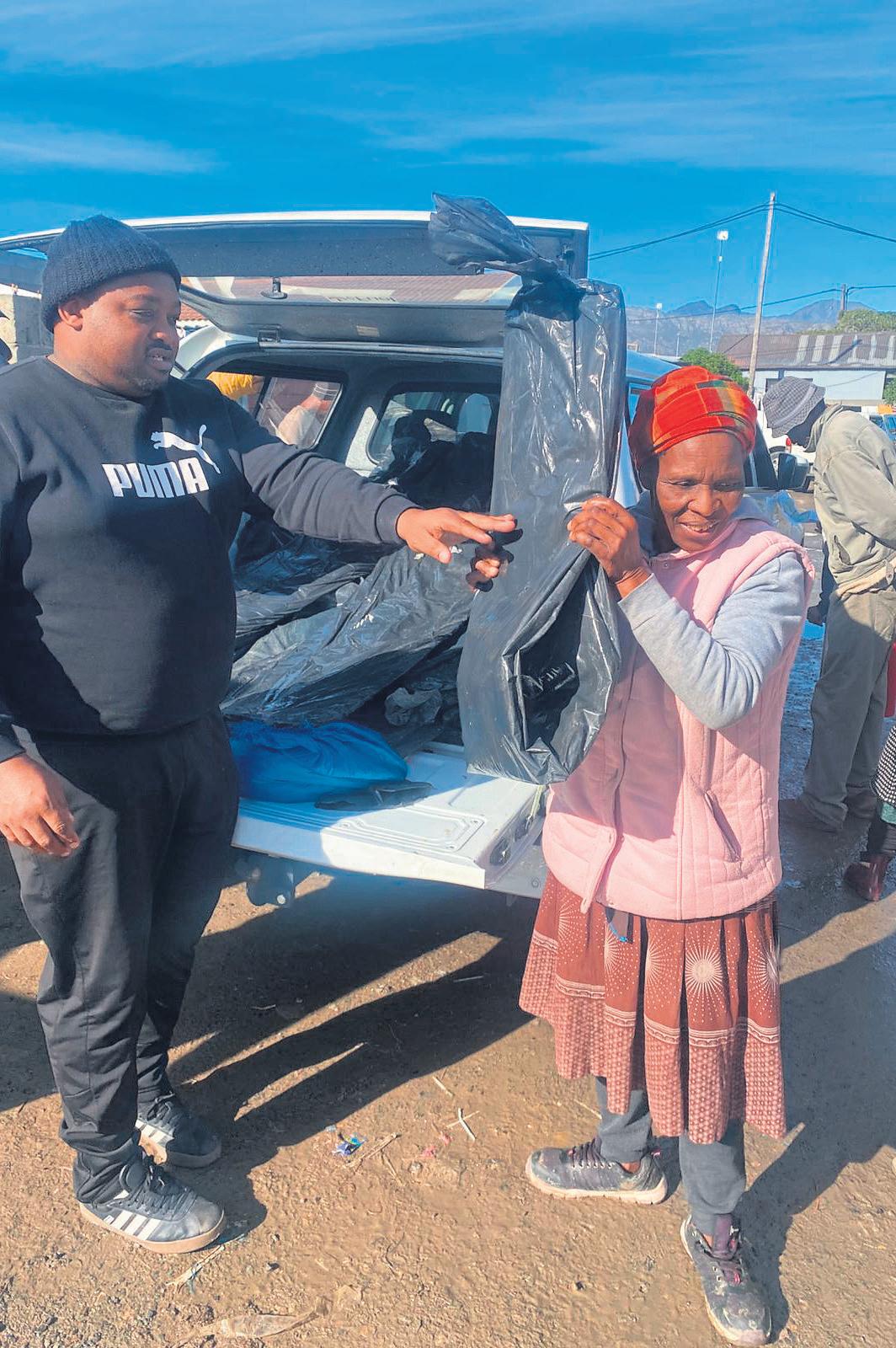 Flood victims issued with flood kits