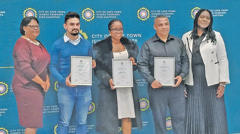 Helderberg community heroes honoured