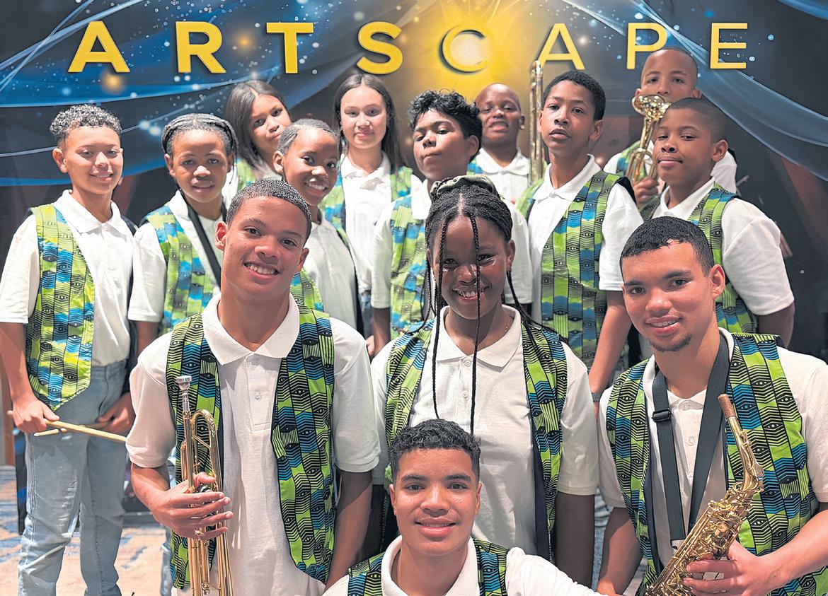 CHSA jazz band at fest