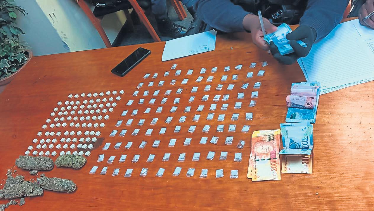 Man nabbed with drugs