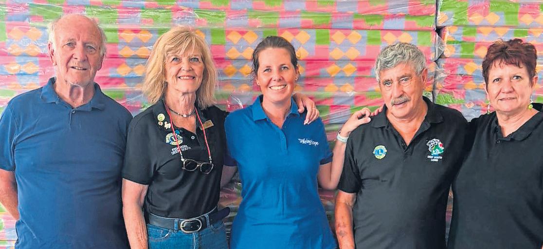 Lions rally support for victims