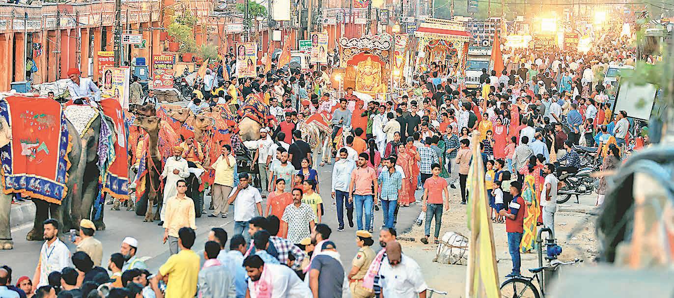 Raj celebrates Ram Navami with grand processions & festivities
