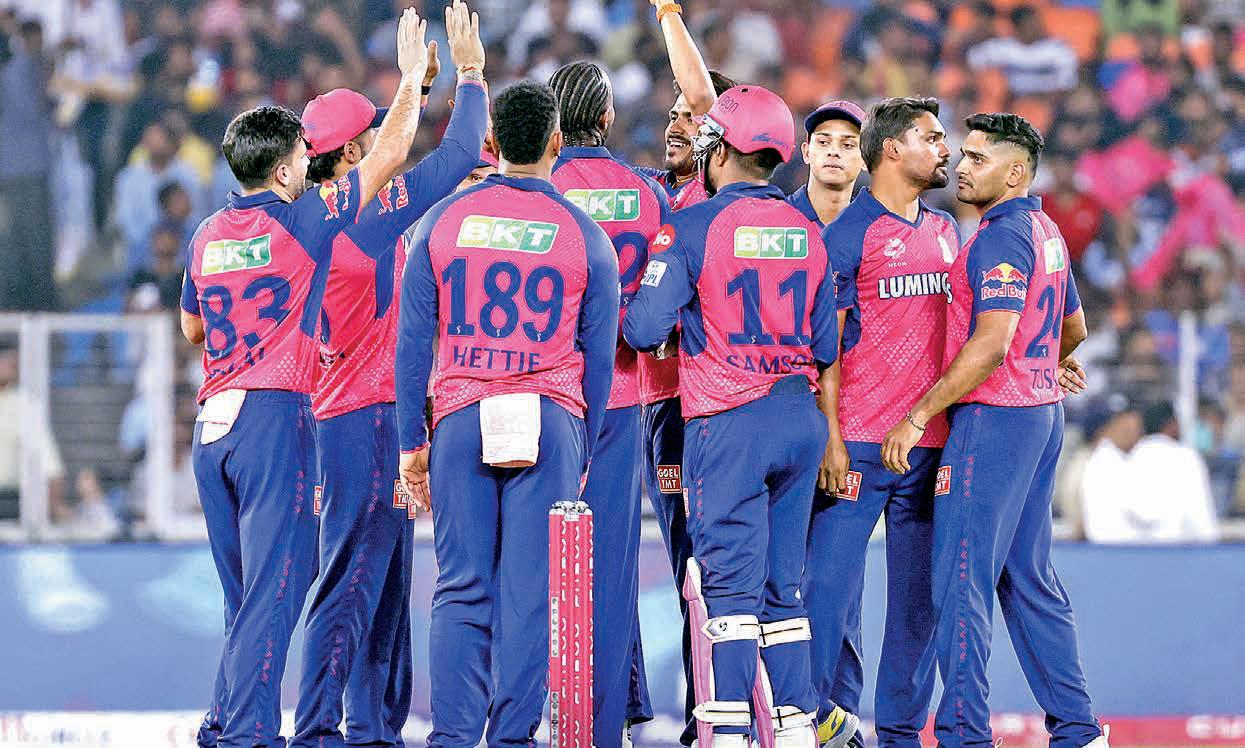 TITANS THRASH ROYALS BY 58 RUNS
