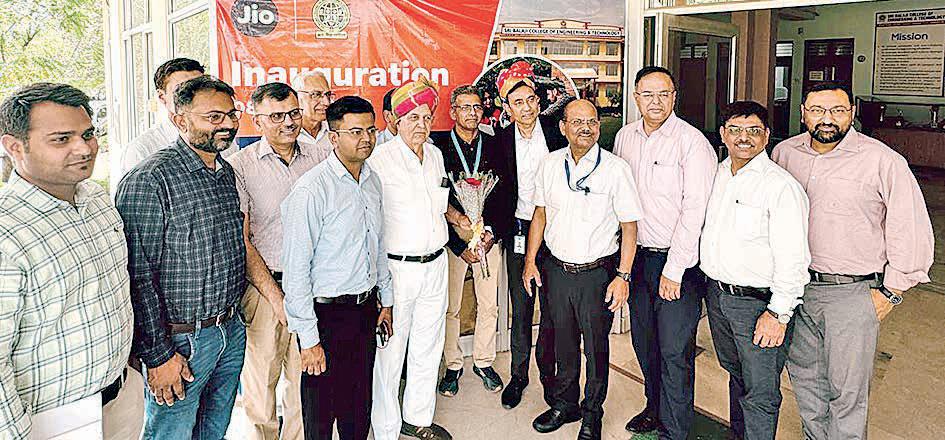 Reliance Jio launches it’s first ‘Managed Wi-Fi’ at Shree Balaji College in Jaipur