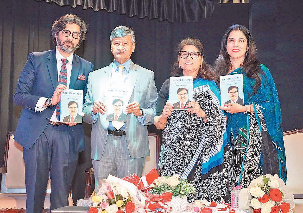 KIRTI CHHABRA LAUNCHED THE UNFINISHED BOOK OF ML CHHABRA