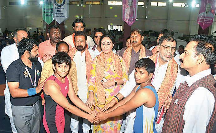 DIYA KUMARI IN KOTA 'Raj proud to host nat’l competition in Kota'