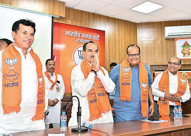 Madan Rathore blames Congress, INDIA Bloc for social discord