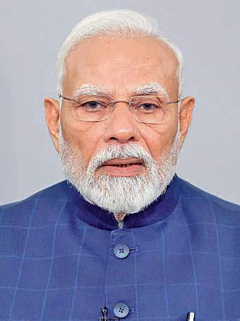 MODI LEADS BHARAT'S FIGHT AGAINST TERROR