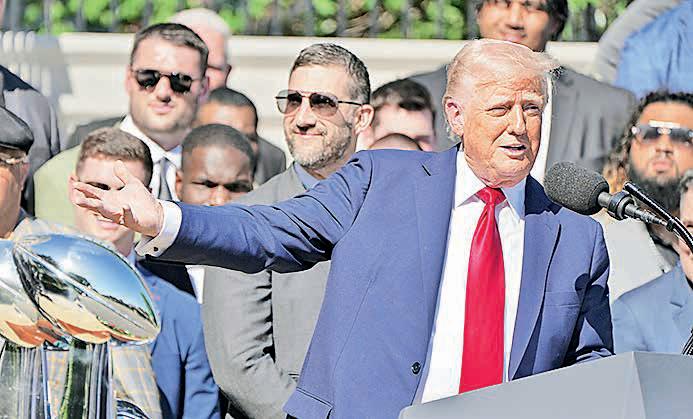 'I run the country and the world, having a lot of fun': Trump brags on his second term