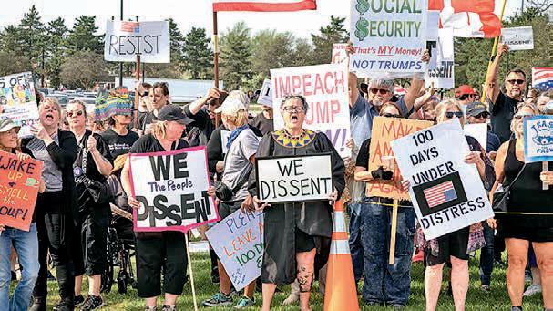 May Day: 50501 protest against Trump