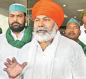 Farmer leader Tikait 'heckled' at anti-terror rally in Muzaffarnagar