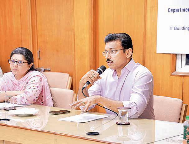 Rathore aims to make Rajasthan's IT department, a national model