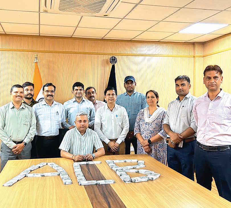 Kudos to ACB! A GPS was planted in bag with bribe