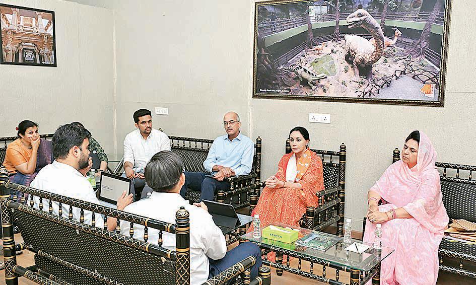 Guj: Diya reviews Royal Lineages Museum Project, highlights pride & preservation