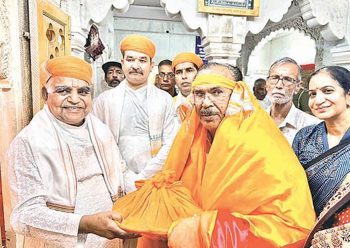 Devnani prays at Mewar temples, hails India’s strength amid Op Sindoor