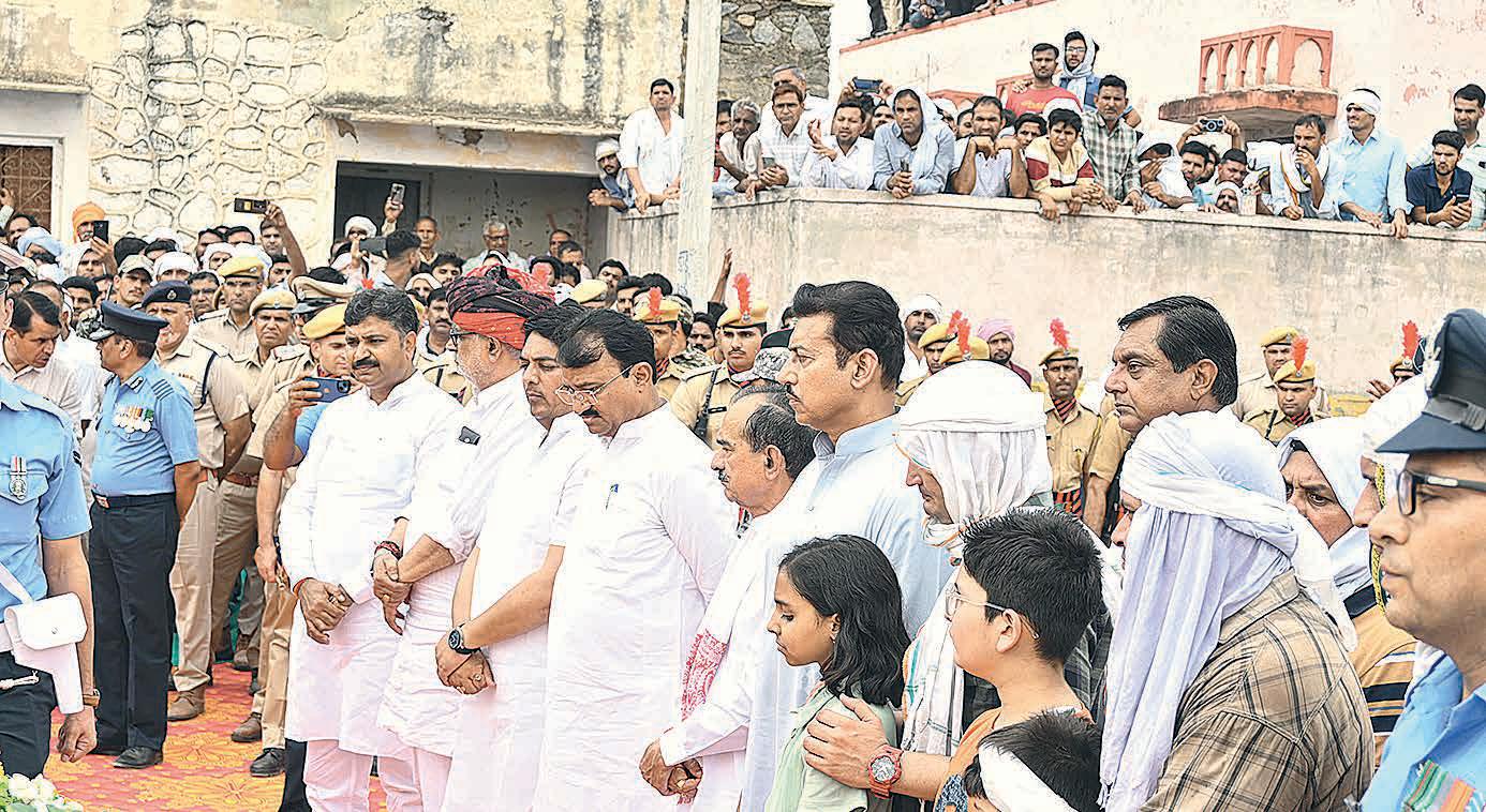 IAF martyr laid to rest with full State honours