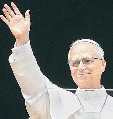 Pope Leo XIV appeals for 'no more war' in his first Sunday message