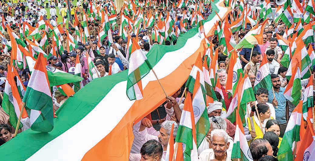 Op Sindoor Tiranga yatras taken out in different states